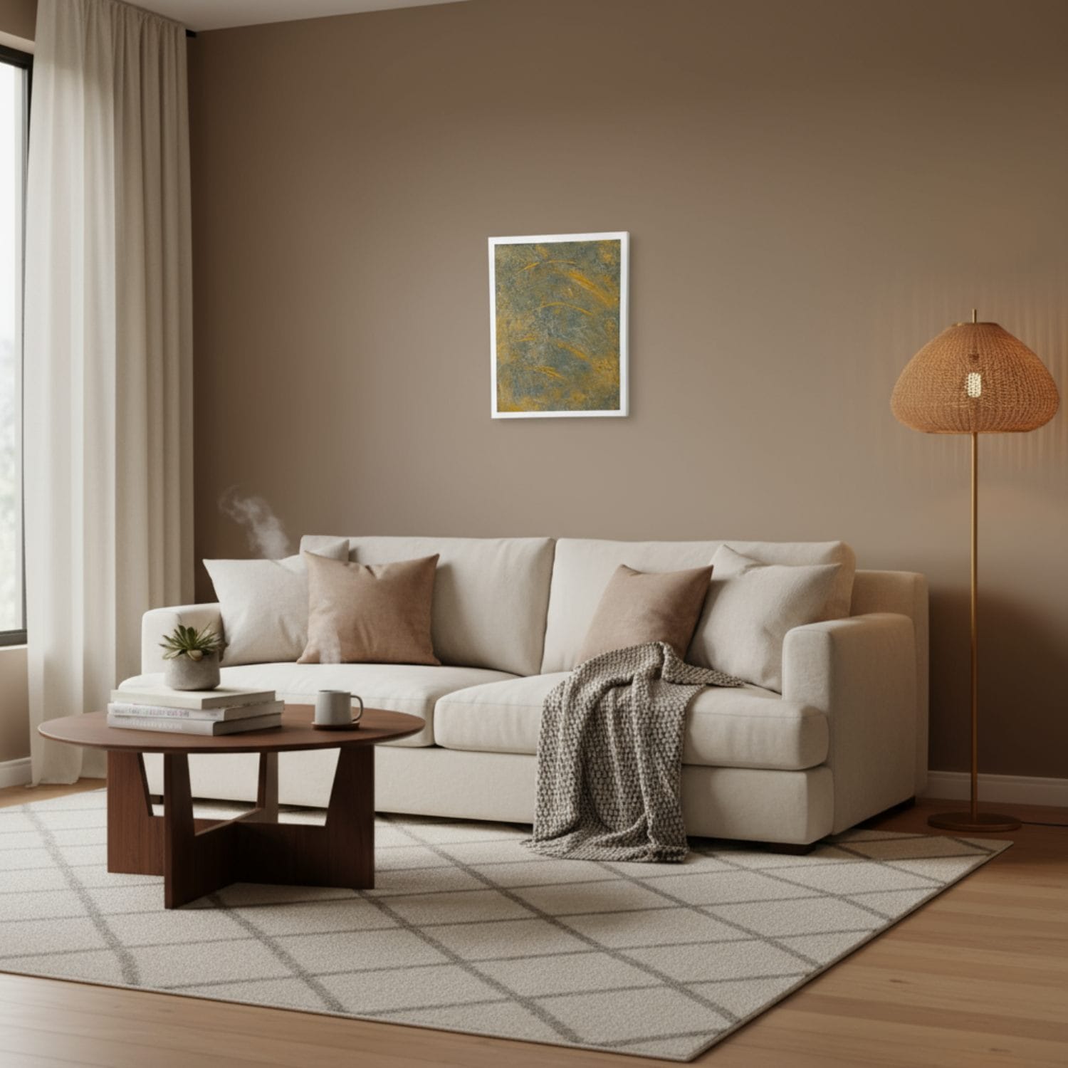 Tableau texturé Songe Doré lifestyle Tableau texturé Songe Doré lifestyle