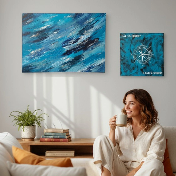 Collection Tableaux d'art abstrait So Lei Collection Tableaux d'art abstrait So Lei