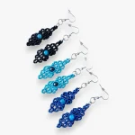 Boucles d'oreilles Résille