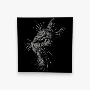Tableau texture chat